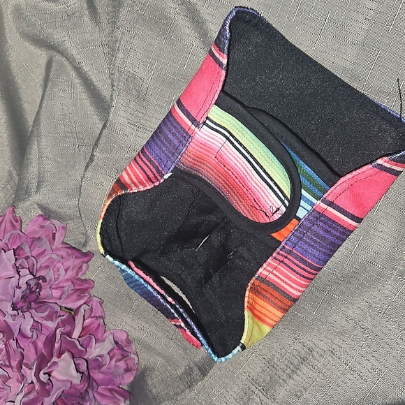 NIB Colorful Striped Dog Jacket Small - Picture 2 of 10